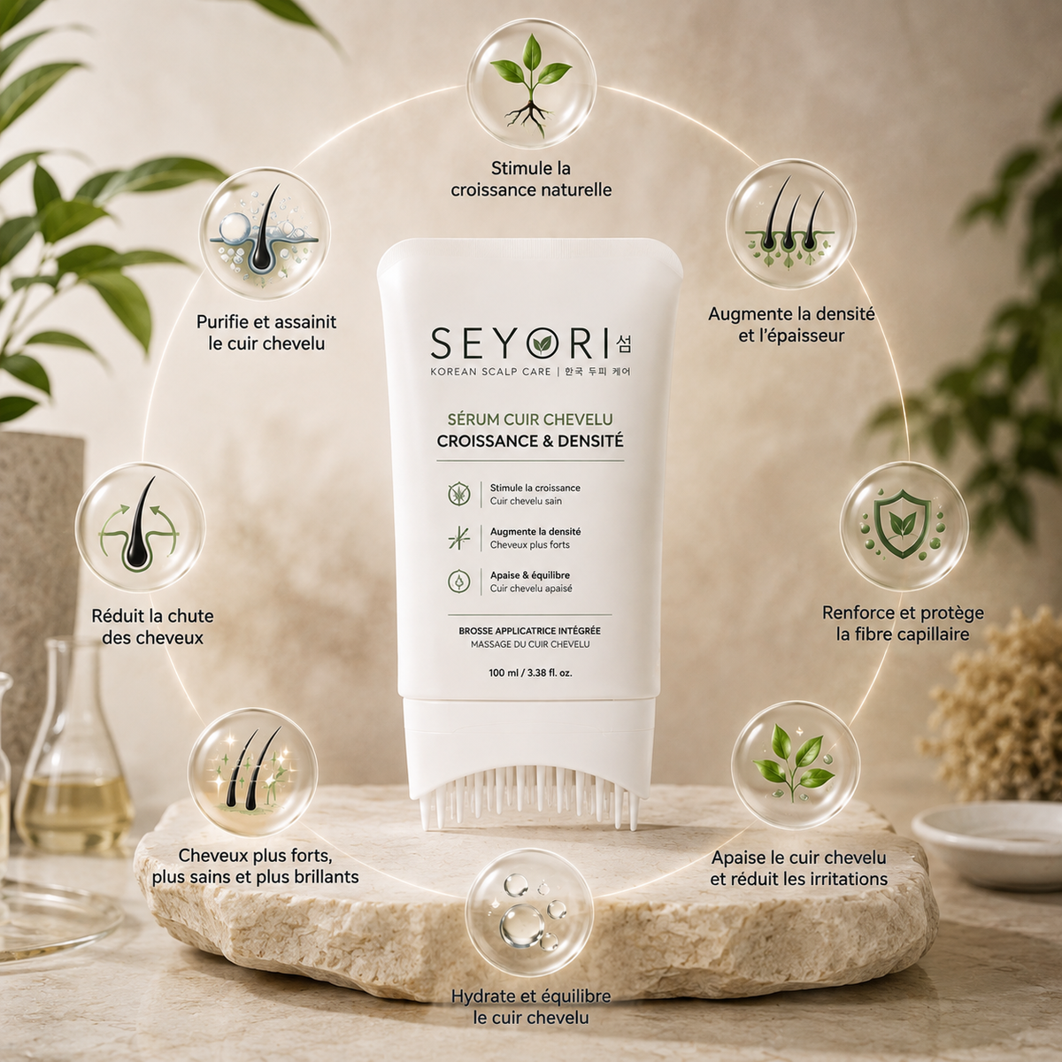 SEYORI — Sérum Croissance & Densité